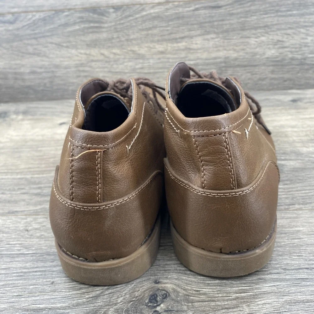 Dexter Comfort Memory Foam Lace Up Ankle Chukka Boots Men's Size 11.5 Tan Brown‎